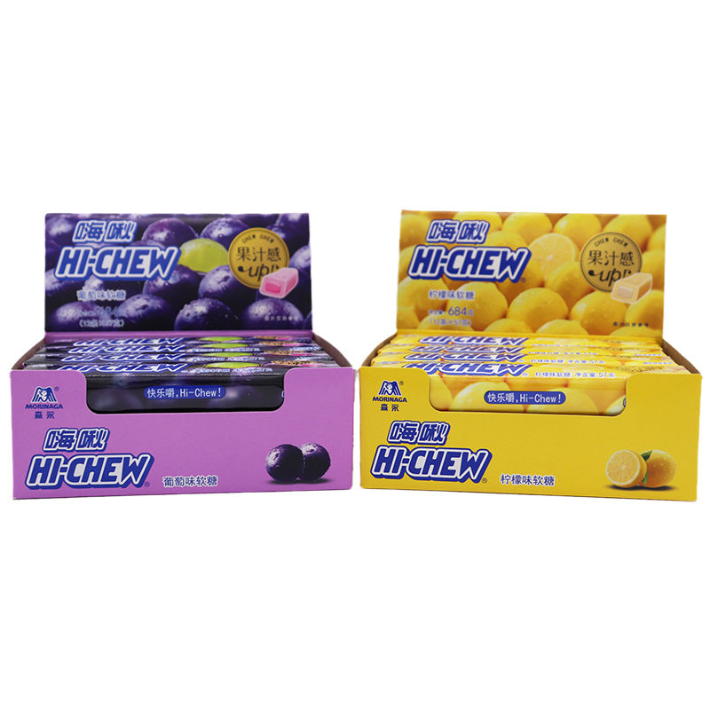 Morinaga Hi-Chew Fruit Chew Gummy (China) 57g*12*12/case