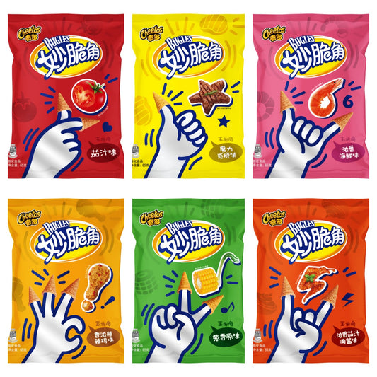 Cheetos Bugles Corn Chips (China) 65g*30/Case