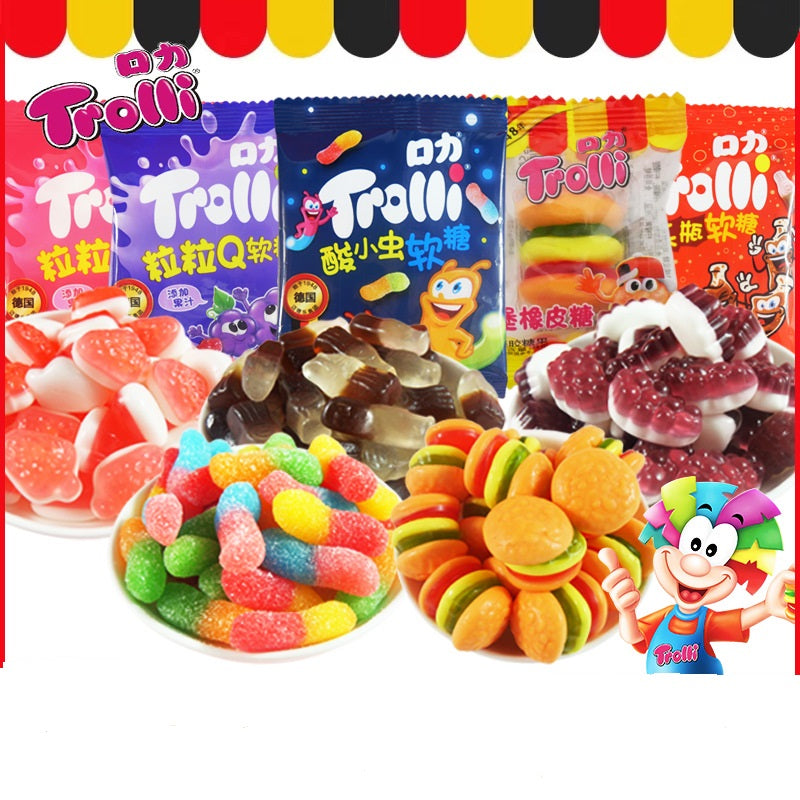 Trolli Gummy Gummy Candy (China) 60g*10*8