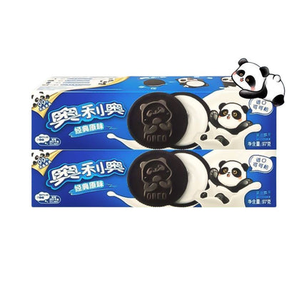 Oreo Cookies Panda Strawberry Cream Flavor(China) 97g*24/case