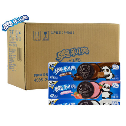 Oreo Cookies Panda Strawberry Cream Flavor(China) 97g*24/case