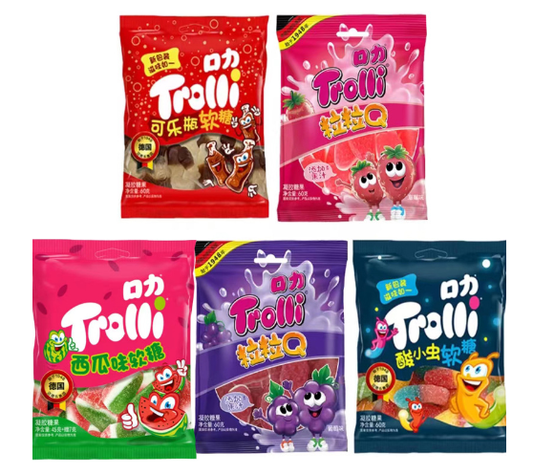 Trolli Gummy Gummy Candy (China) 60g*10*8
